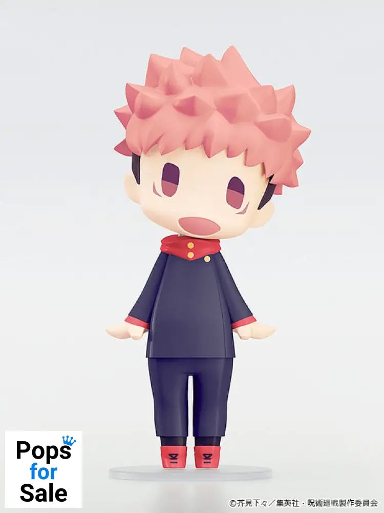 Jujutsu Kaisen HELLO! GOOD SMILE Action Figure Yuji Itadori 10 cm