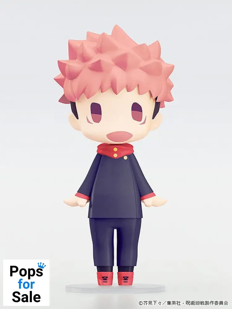 Jujutsu Kaisen HELLO! GOOD SMILE Action Figure Yuji Itadori 10 cm