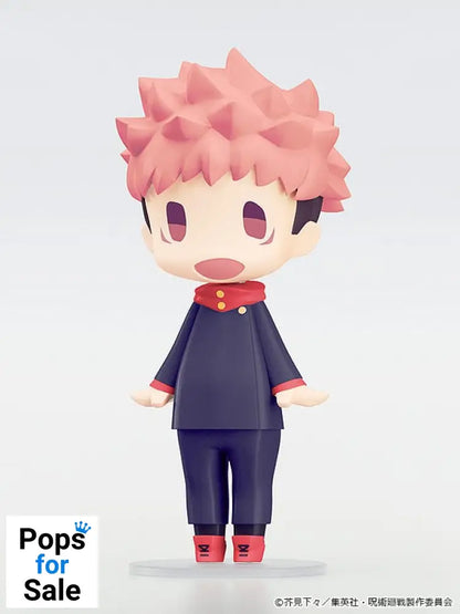 Jujutsu Kaisen HELLO! GOOD SMILE Action Figure Yuji Itadori 10 cm Action figures
