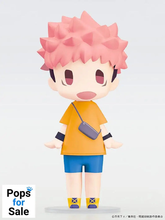 Jujutsu Kaisen HELLO! GOOD SMILE Action Figure Yuji Itadori: Casual Outfit Ver. 10 cm