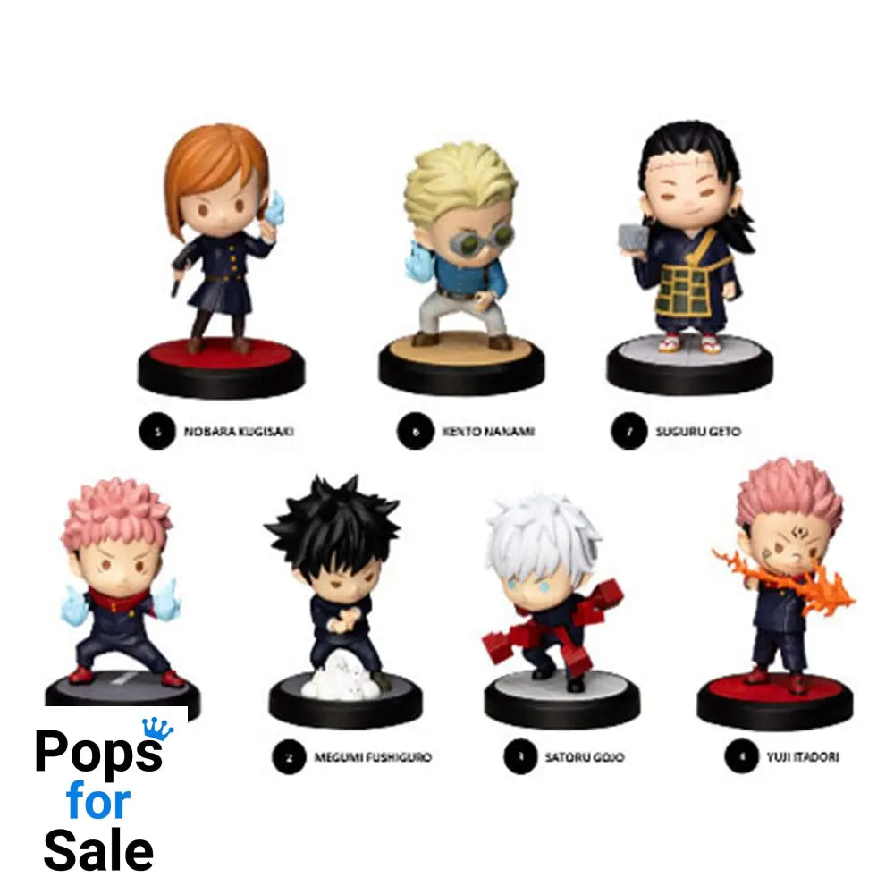 Jujutsu Kaisen Hero Box Cursed Series Mini Figures 8 cm Display (6) Mini-figures