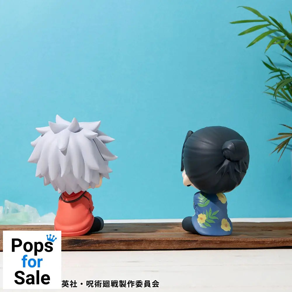 Jujutsu Kaisen Look Up PVC Statue Satoru Gojo & Suguru Geto Okinawa Ver. Set (with gift) 11 cm