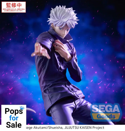 Jujutsu Kaisen Luminasta PVC Statue Satoru Gojo Hollow Purple (Kyoshiki Murasaki) 21 cm