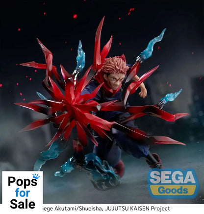 Jujutsu Kaisen Luminasta PVC Statue Yuji Itadori Black Flash 16 cm