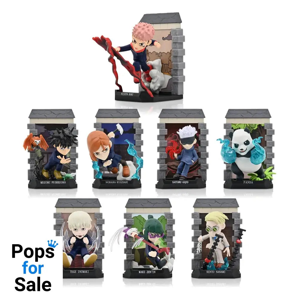 Jujutsu Kaisen Mystery Capsules Mini Figures Cursed 10 cm Display (12) Mini-figures