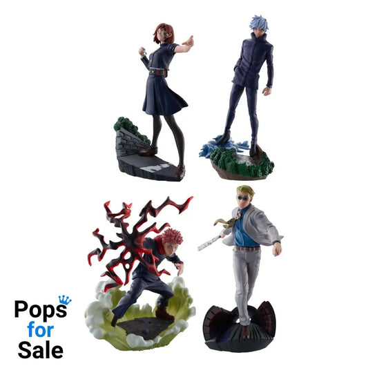 Jujutsu Kaisen Petitrama Series Trading Figure 3-Set Jujutsu Kaisen Series Vol.2 Setn 9 cm