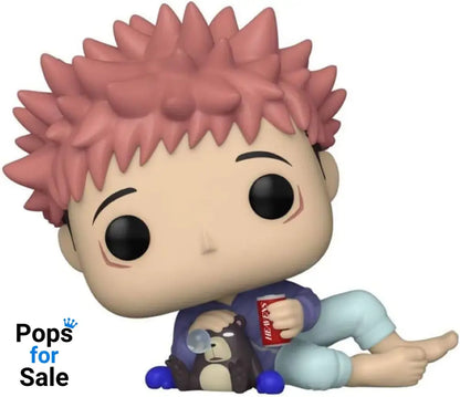 Jujutsu Kaisen POP! Animation Vinyl Figure Itadori w/ Tsukamoto Doll 9 cm