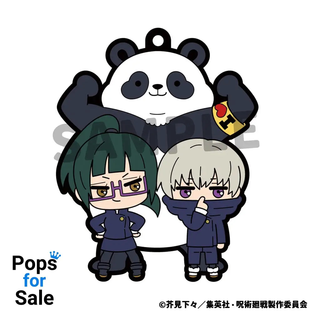 Jujutsu Kaisen Rubber Mascot 6 cm Assortment (6)