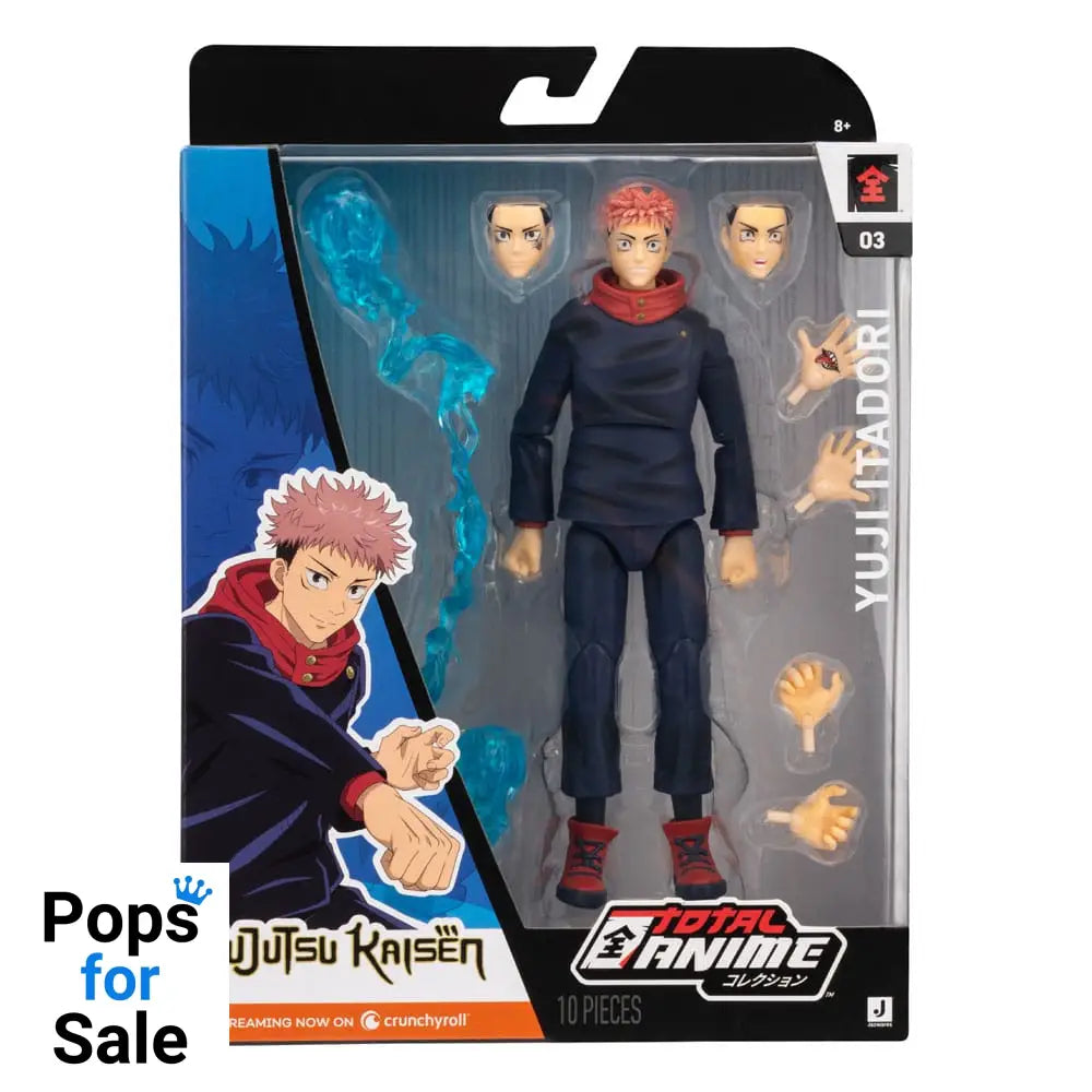 Jujutsu Kaisen Total Anime Action Figure Juji Itadori 17 cm