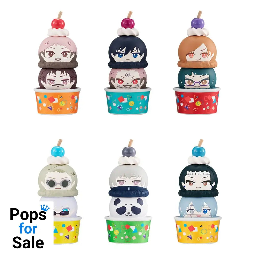 Jujutsu Kaisen Tsumichen Stack up & Change Trading Figure 6-Pack 8 cm (with gift)