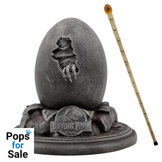 Jurassic Park 30th Anniversary Replica Egg & John Hammond Cane Set Replica
