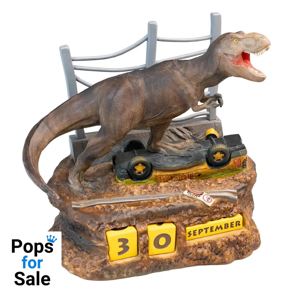 Jurassic Park 3D perpetual Calendar