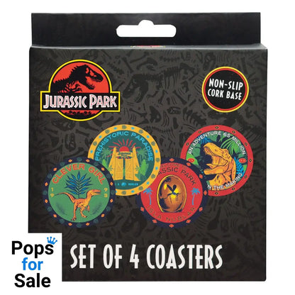 Jurassic Park Coaster 4-Pack