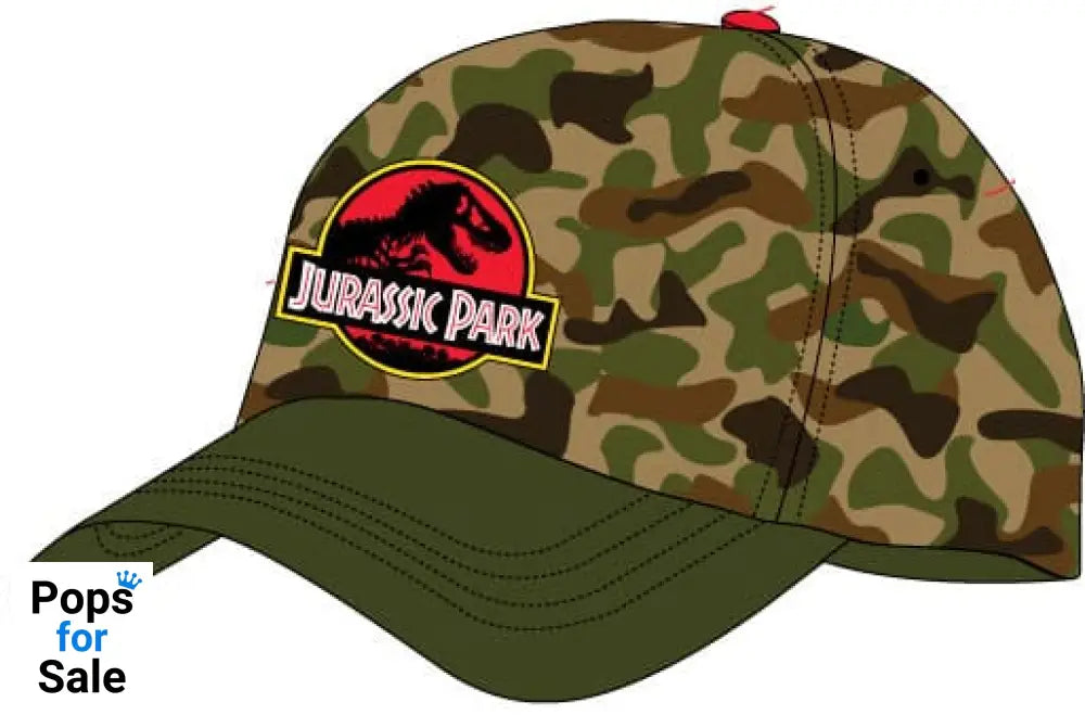 Jurassic Park Curved Bill Cap Camo