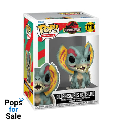 Jurassic Park Hatchling POP! Movies Vinyl Figure Dilophosaurus 9 cm