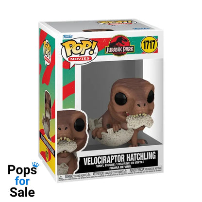 Jurassic Park Hatchling POP! Movies Vinyl Figure Velociraptor 9 cm