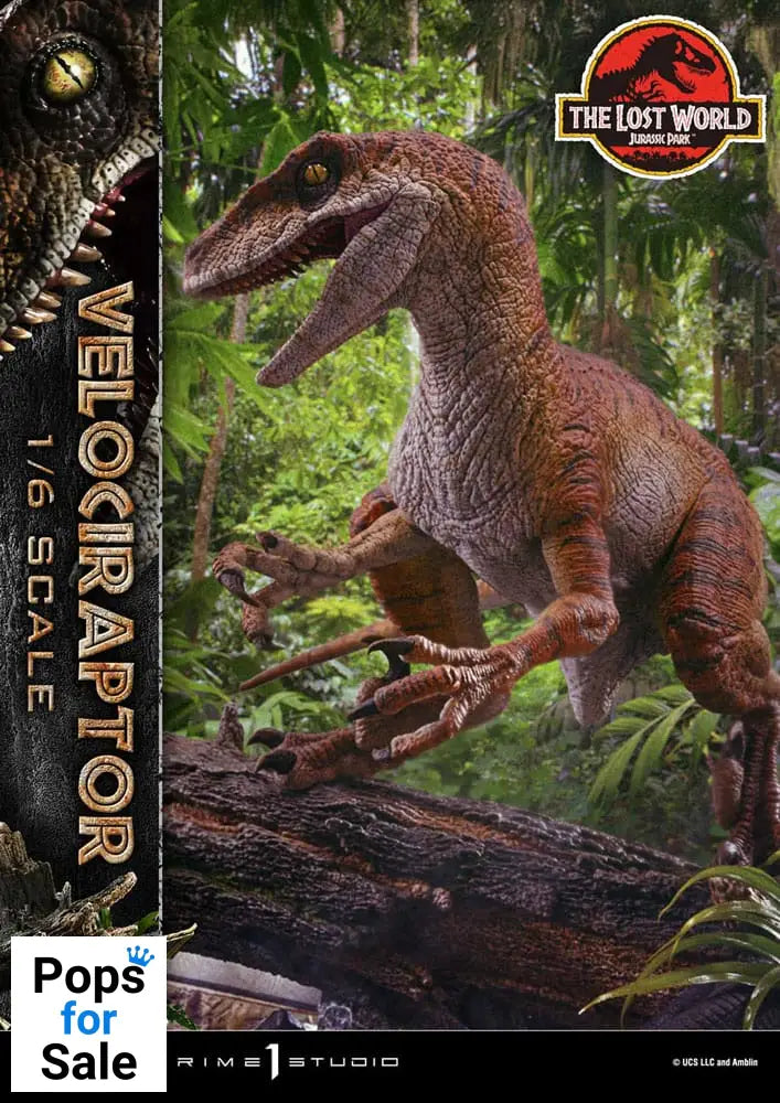 Jurassic Park II Legacy Museum Collection Statue 1/6 Velociraptor 41 cm