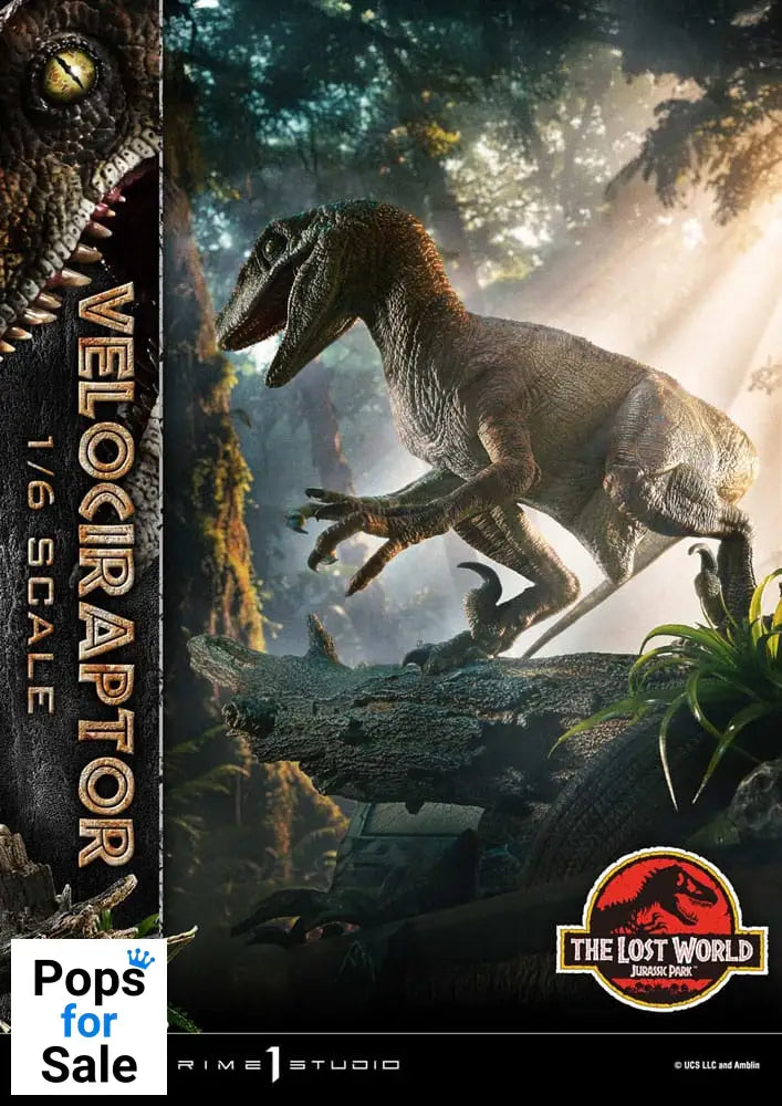 Jurassic Park II Legacy Museum Collection Statue 1/6 Velociraptor Bonus Version 41 cm Statues