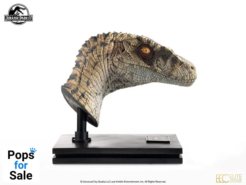 Jurassic Park III Bust Female Velociraptor White Queen 75 cm