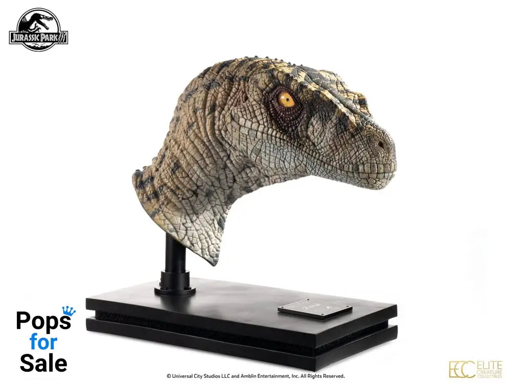 Jurassic Park III Bust Female Velociraptor White Queen 75 cm