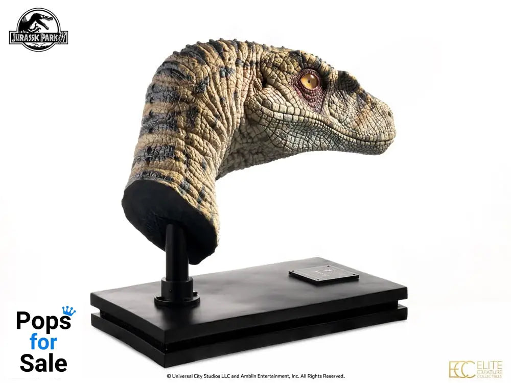 Jurassic Park III Bust Female Velociraptor White Queen 75 cm Busts