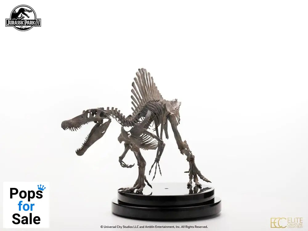 Jurassic Park III ECC Elite Creature Line Statue 1/24 Spinosaurus Skeleton Bronze 27 cm Statues