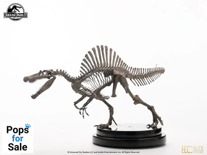 Jurassic Park III ECC Elite Creature Line Statue 1/24 Spinosaurus Skeleton Bronze 27 cm Statues