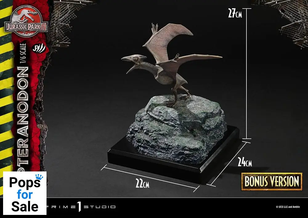 Jurassic Park III Legacy Museum Collection Statue 1/6 Pteranodon Bonus Version 68 cm Statues