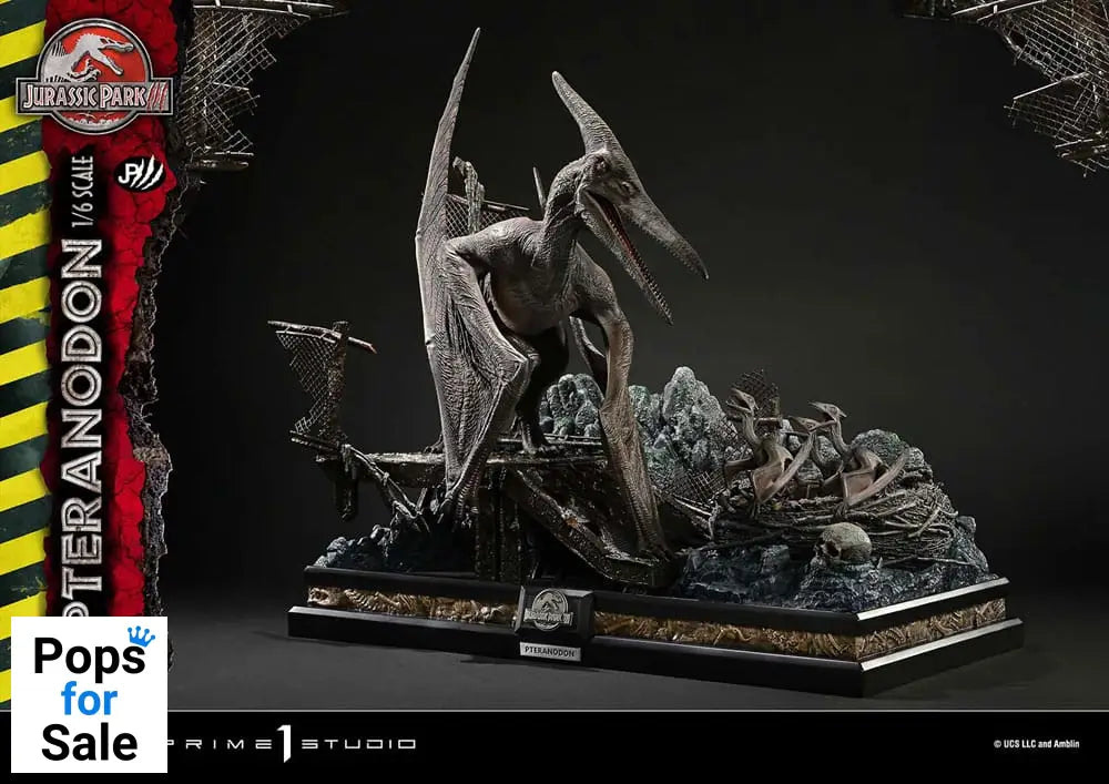 Jurassic Park III Legacy Museum Collection Statue 1/6 Pteranodon Bonus Version 68 cm Statues