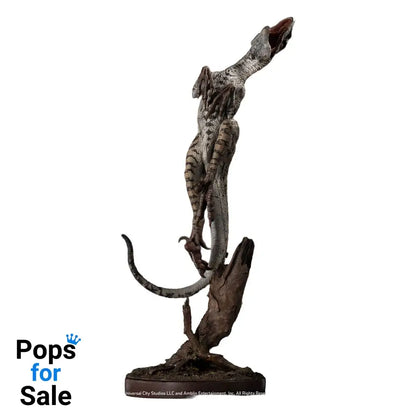 Jurassic Park III Maquette 1/4 Female Velociraptor White Queen 103 cm