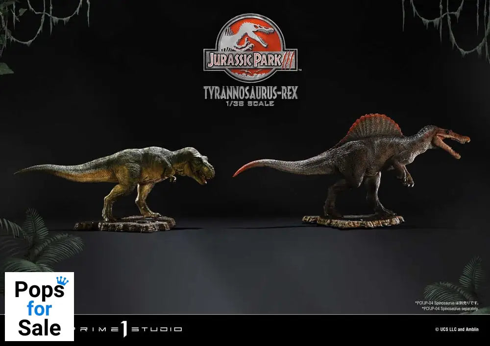 Jurassic Park III Prime Collectibles Statue 1/38 T-Rex 17 cm