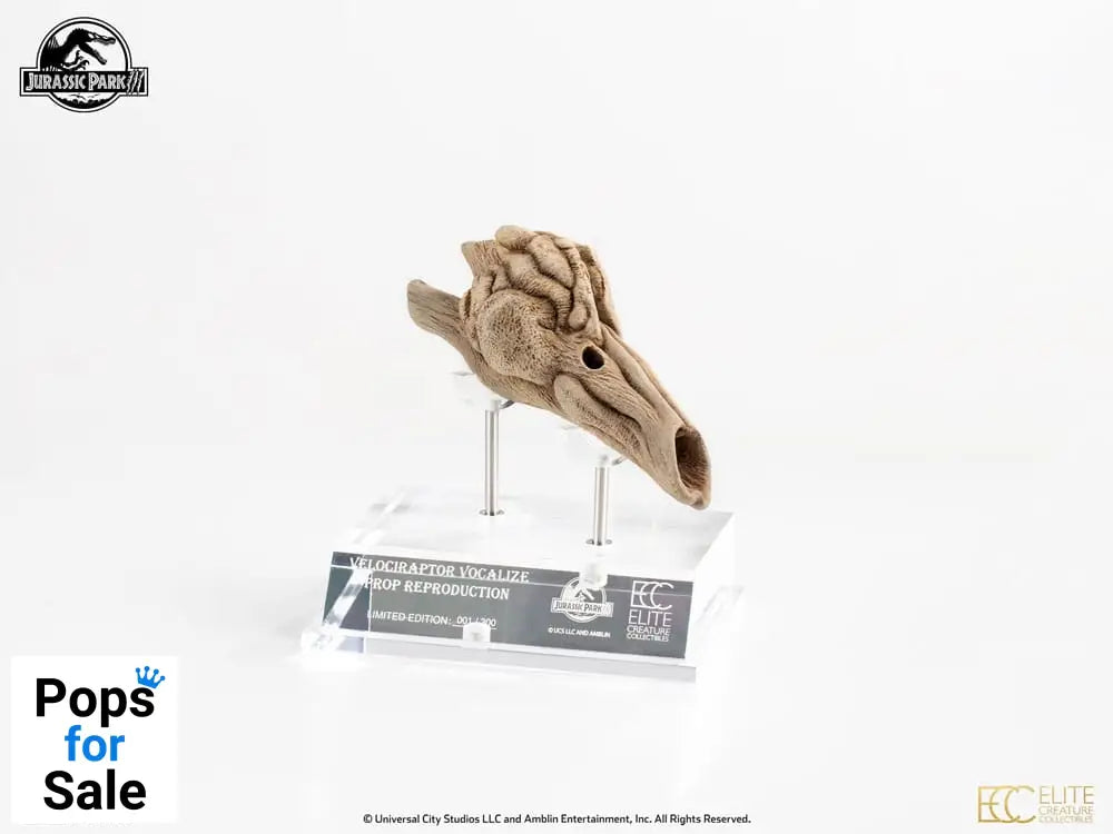 Jurassic Park III Prop Replica 1/1 Velociraptor Resonance Chamber 18 cm