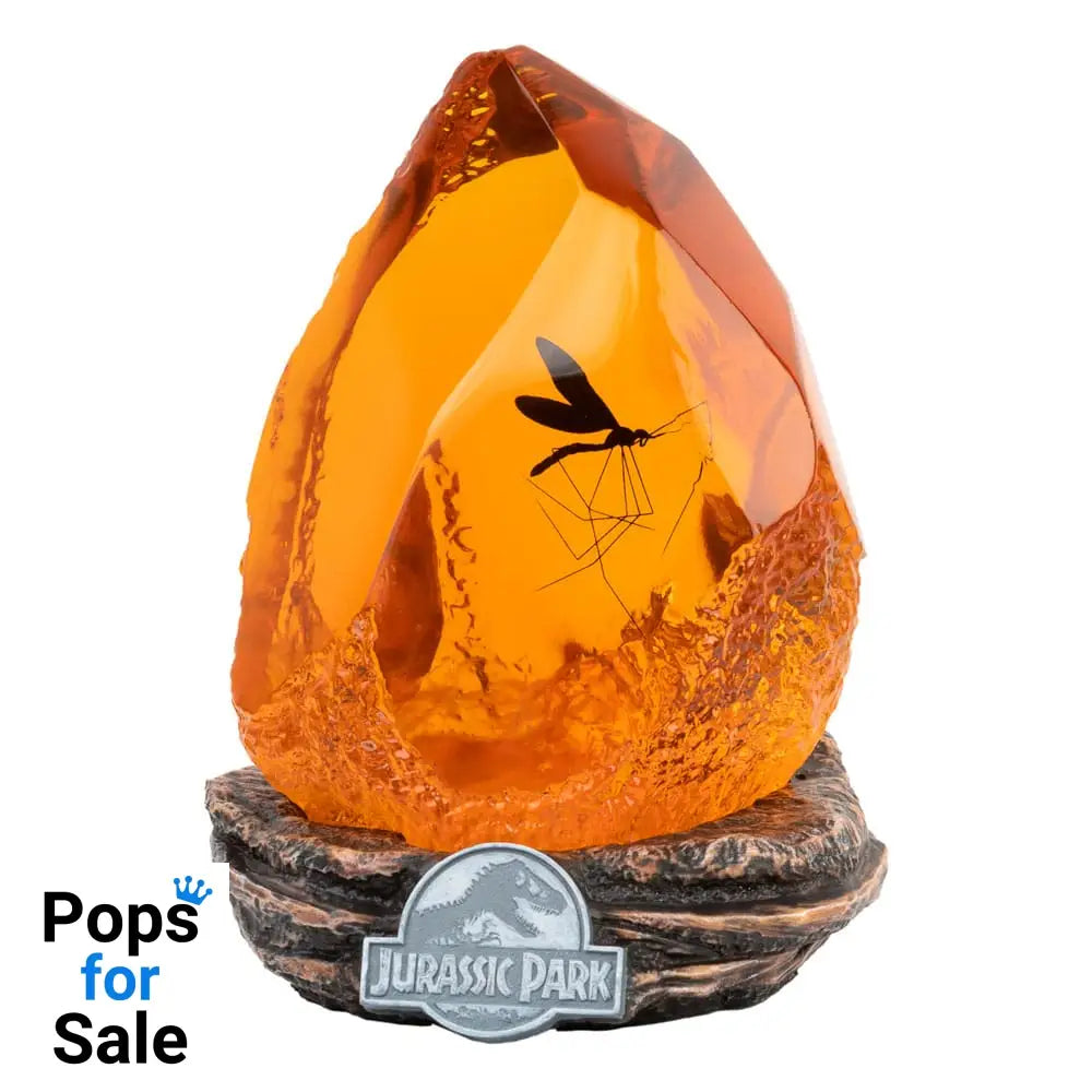 Jurassic Park Lamp with USB-C Amber