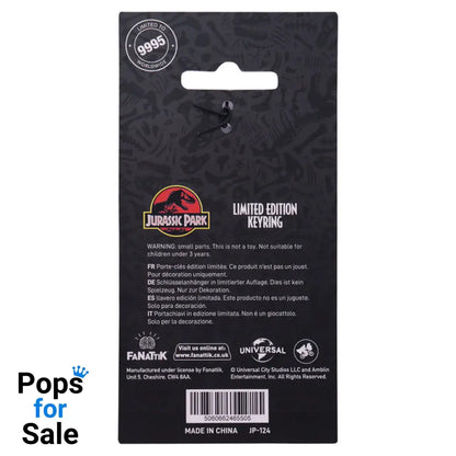 Jurassic Park Limited Edition InGen Key Ring Key Ring