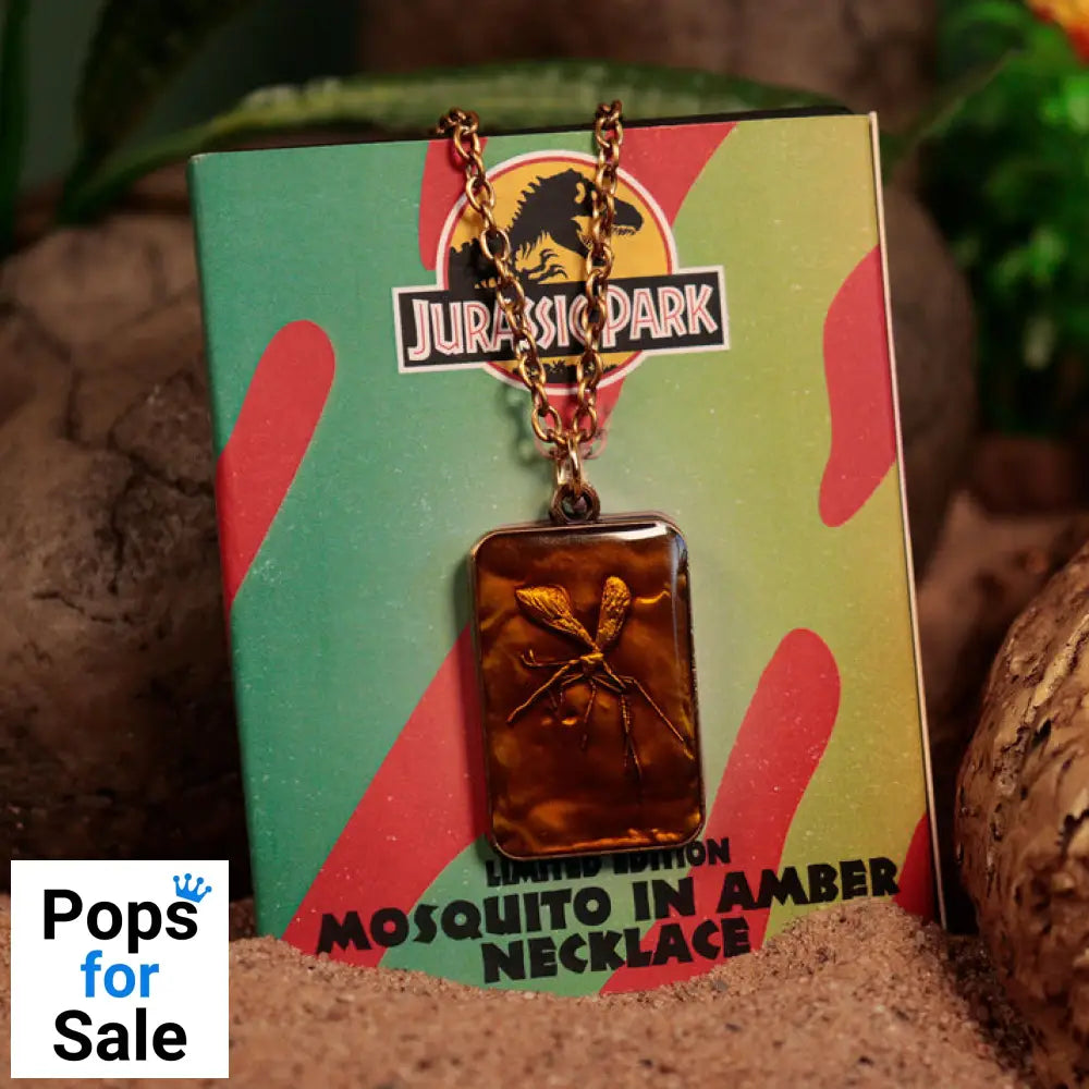 Jurassic Park Limited Edition Unisex Amber Necklace Necklace