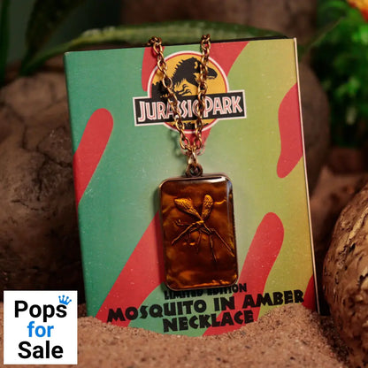 Jurassic Park Limited Edition Unisex Amber Necklace Necklace