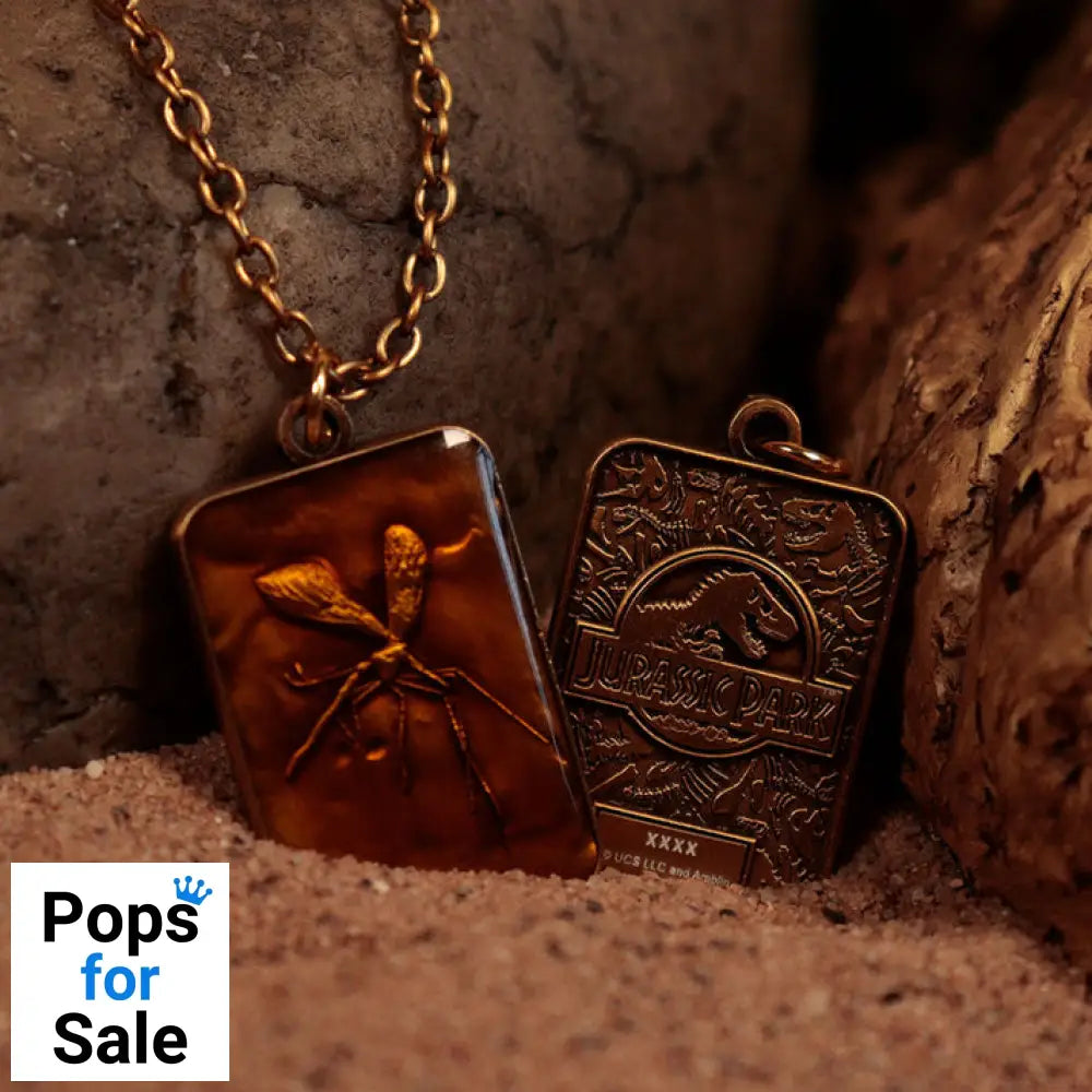 Jurassic Park Limited Edition Unisex Amber Necklace Necklace