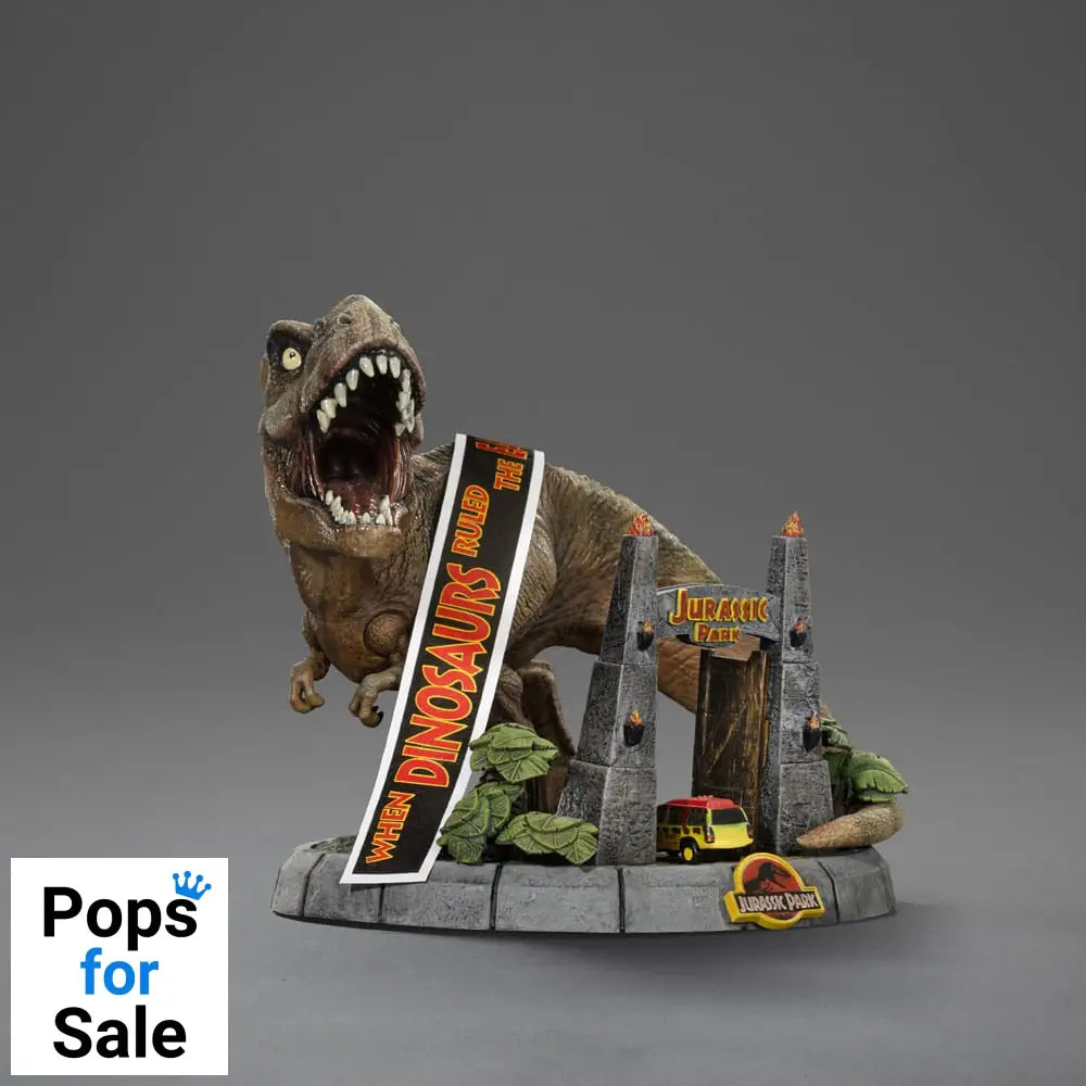 Jurassic Park  Mini Co. PVC Figure T-Rex Illusion Deluxe 15 cm