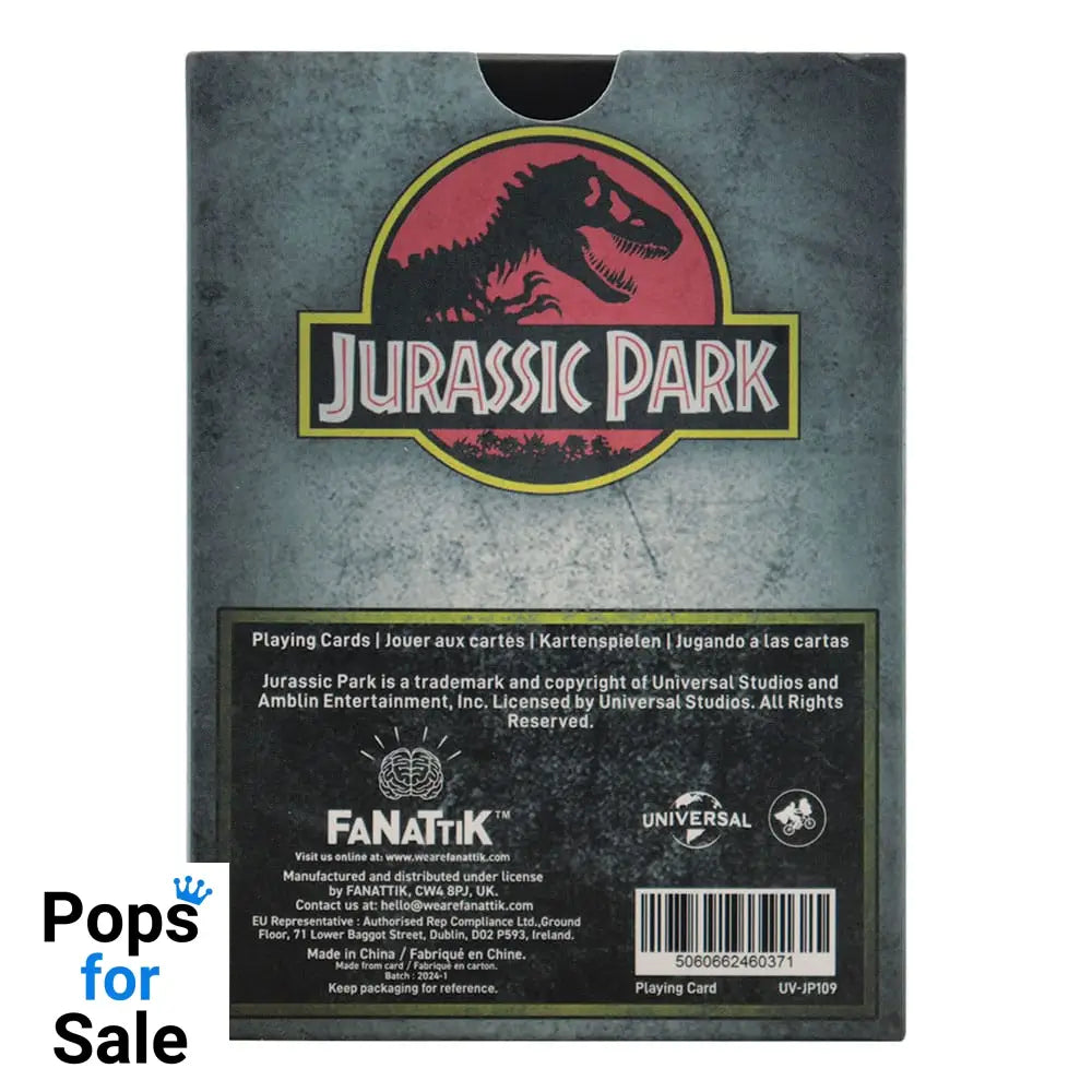 Jurassic Park Playing Cards Gift Shop Display (12)