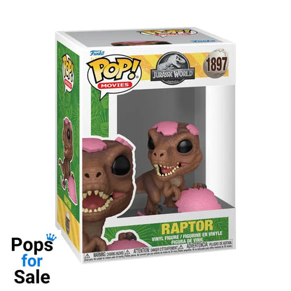 Jurassic Park POP! Movies Vinyl Figure SPRG- Raptor 9 cm