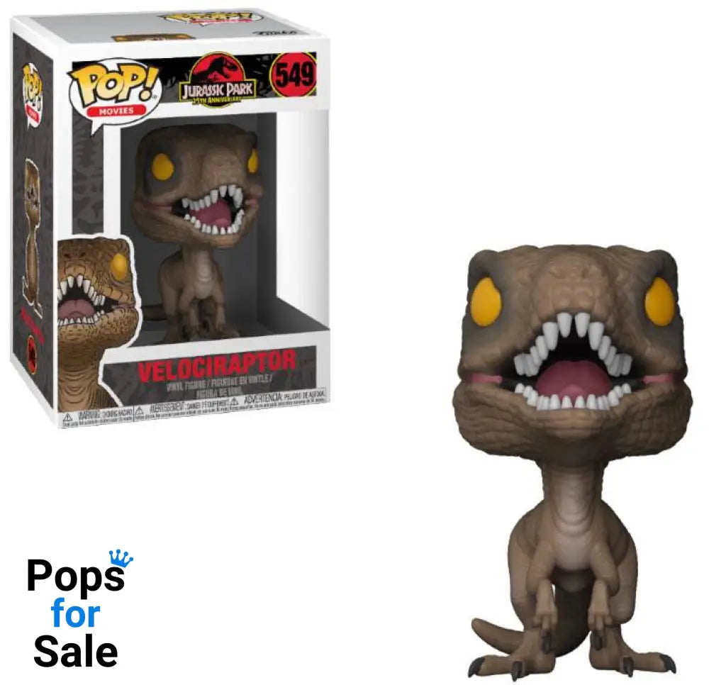Jurassic Park POP! Movies Vinyl Figure Velociraptor 9 cm POP! Figures