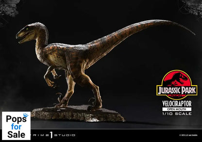 Jurassic Park Prime Collectibles Statue 1/10 Velociraptor Open Mouth 19 cm