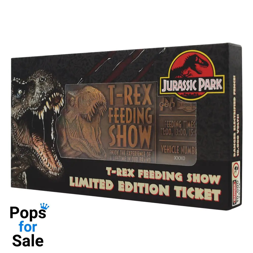Jurassic Park Replica 1/1 Feeding Show Ticket