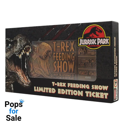 Jurassic Park Replica 1/1 Feeding Show Ticket