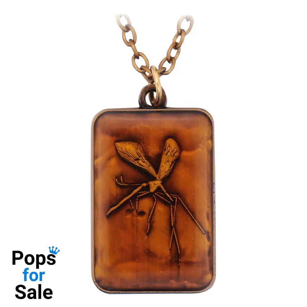 Jurassic Park Replika Necklace with amber pendant Limited Edtiton
