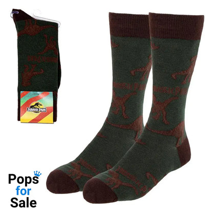 Jurassic Park Socks Raptor Assortment (6) Footwear
