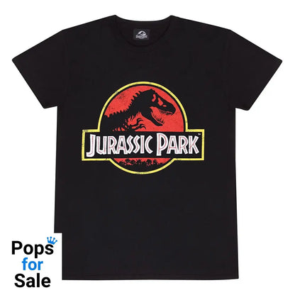 Jurassic Park T-Shirt Classic Logo Size S T-shirts
