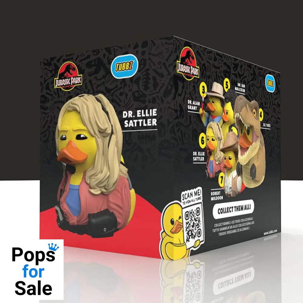 Jurassic Park Tubbz PVC Figure Dr. Ellie Sattler Boxed Edition 10 cm