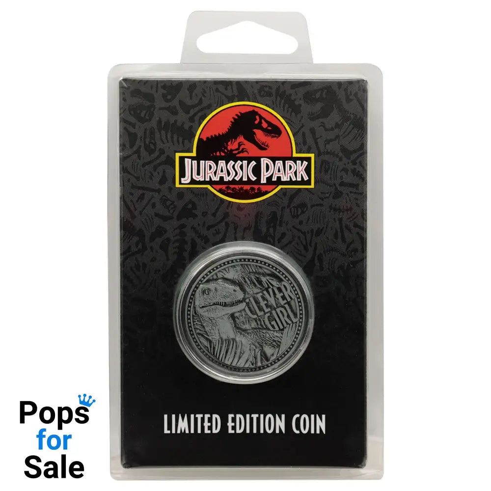 Jurassic Park Velociraptor Coin