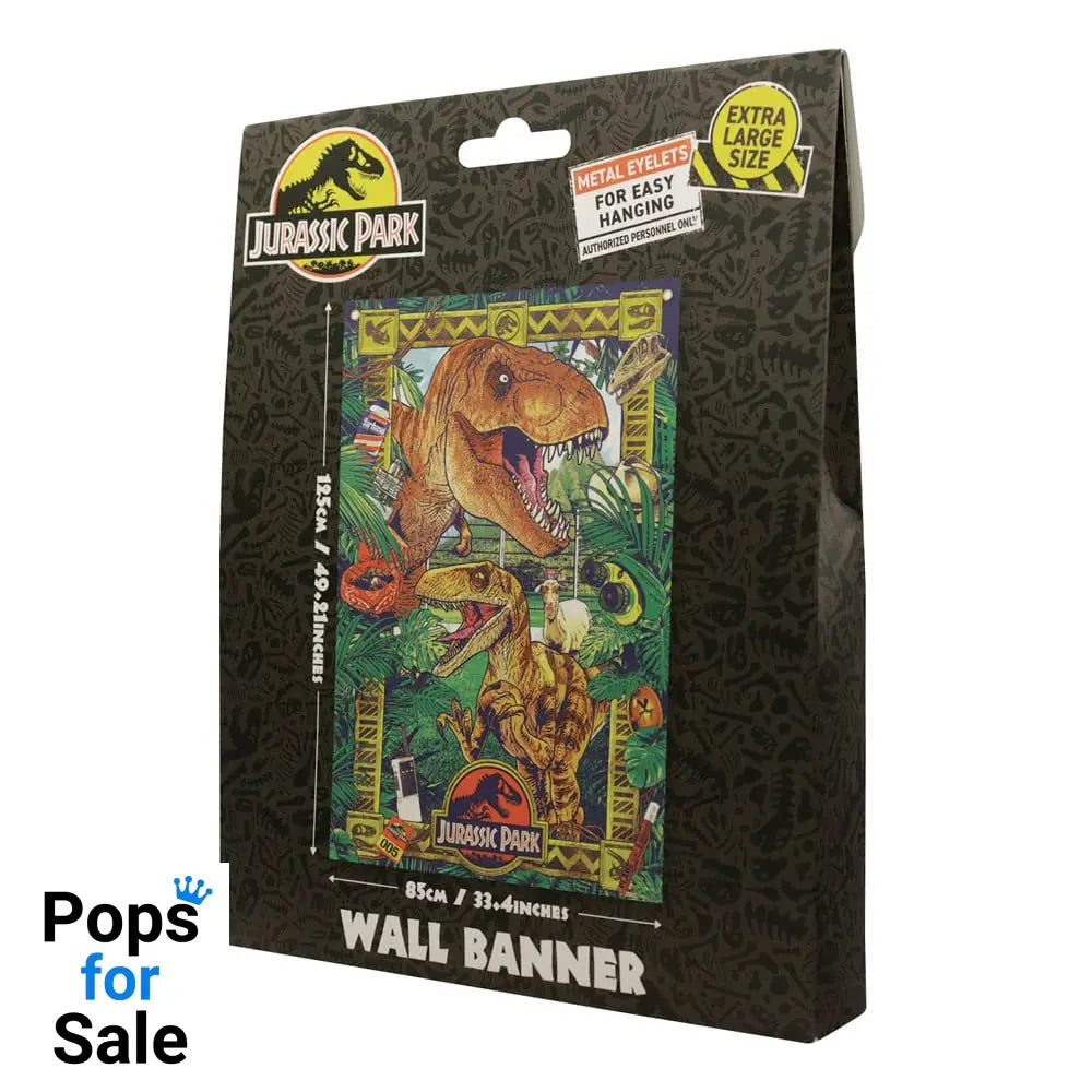 Jurassic Park Wall Banner 125 x 85 cm